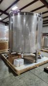 PREFERRED STAINLESS 1,200 GALLON S/S VESSEL DECANTER TANK 802 802-2