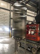 T&C STAINLESS INC 1200 LITER WORKING VOLUME/1376 TOTAL VOLUME JACKETED ASME CODE TANK