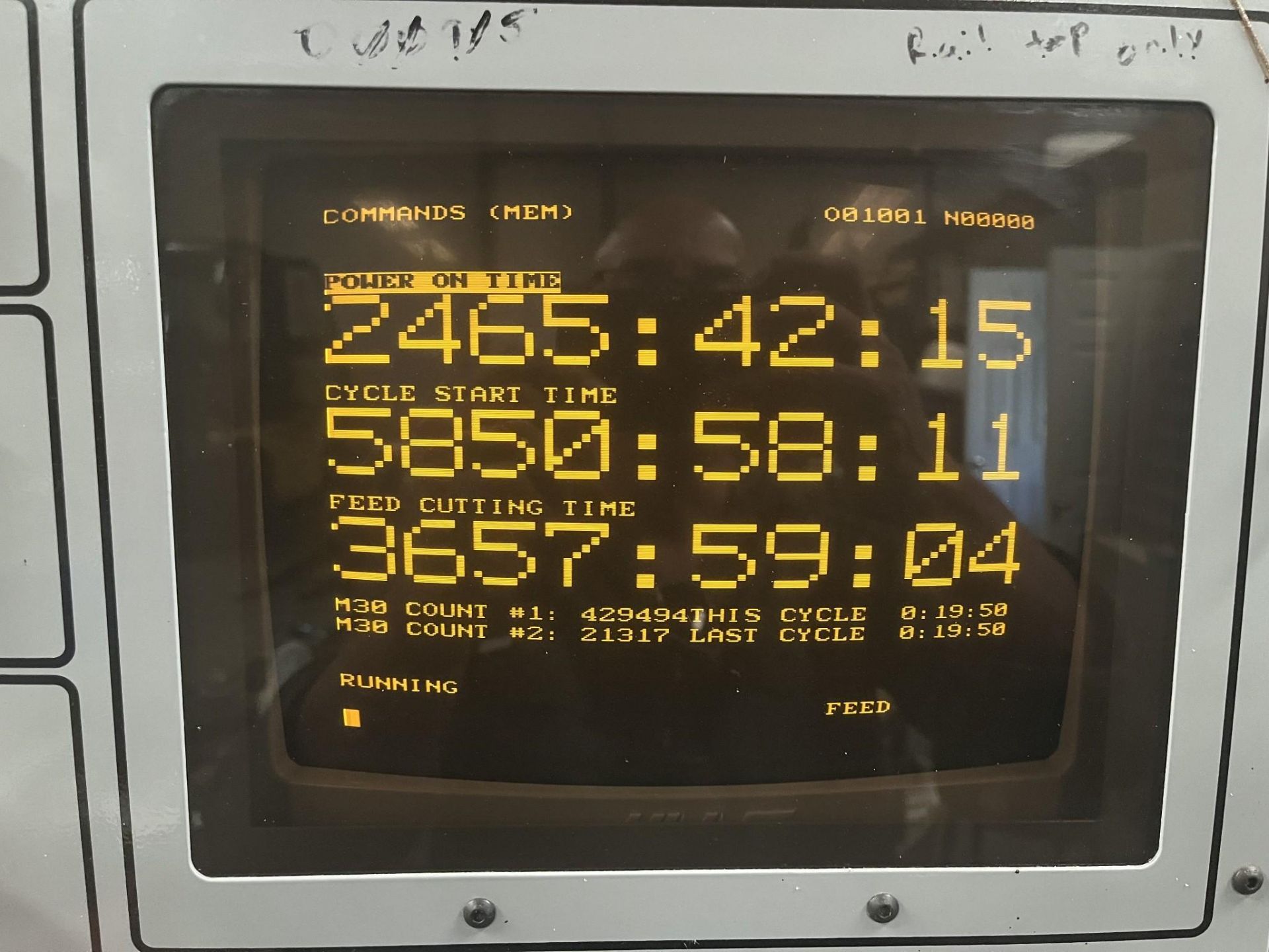 2001 HAAS VF-0 CNC VERTICAL MACHINING CENTER - Image 17 of 20