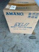 2018 AMANO MJ5 MIST COLLECTOR (NEW IN BOX)