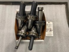 ASSORTMENT OF LYNDEX TOOL HOLDERS BT-50