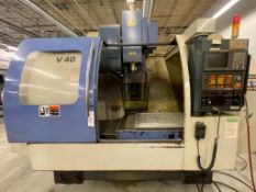 1999 LEADWELL V-40 CNC VERTICAL MACHINING CENTER