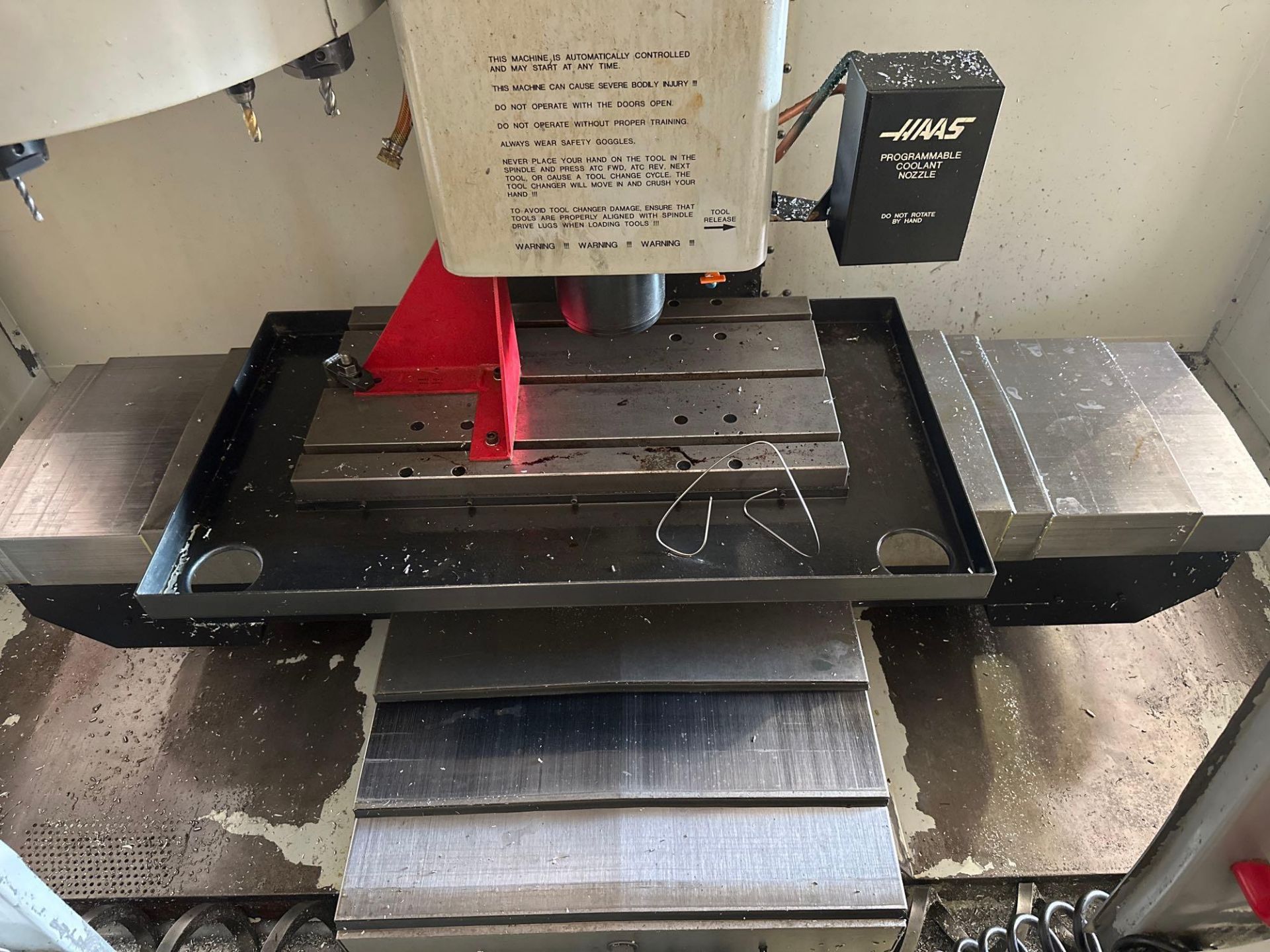 2001 HAAS VF-0 CNC VERTICAL MACHINING CENTER - Image 12 of 20