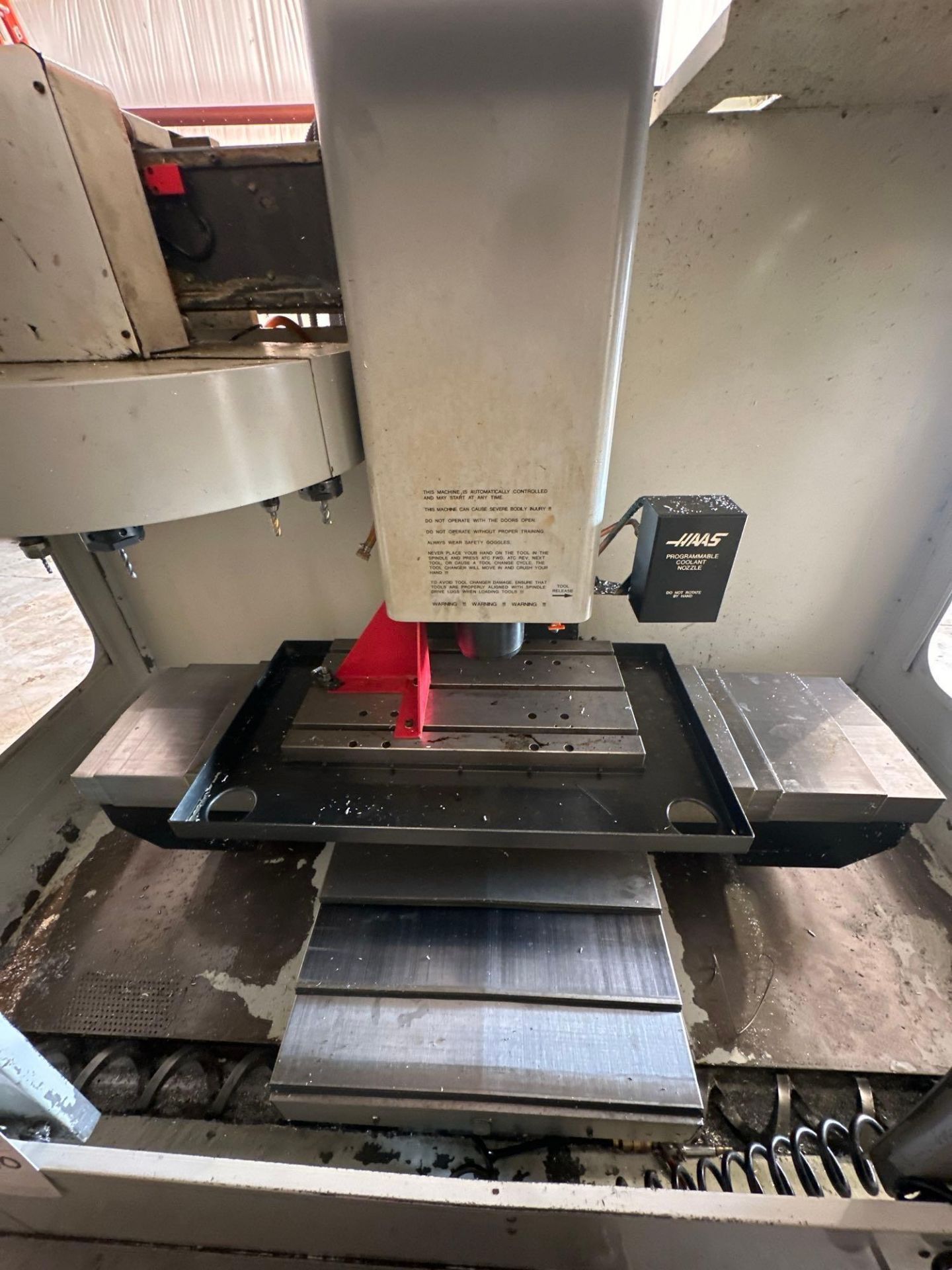 2001 HAAS VF-0 CNC VERTICAL MACHINING CENTER - Image 11 of 20
