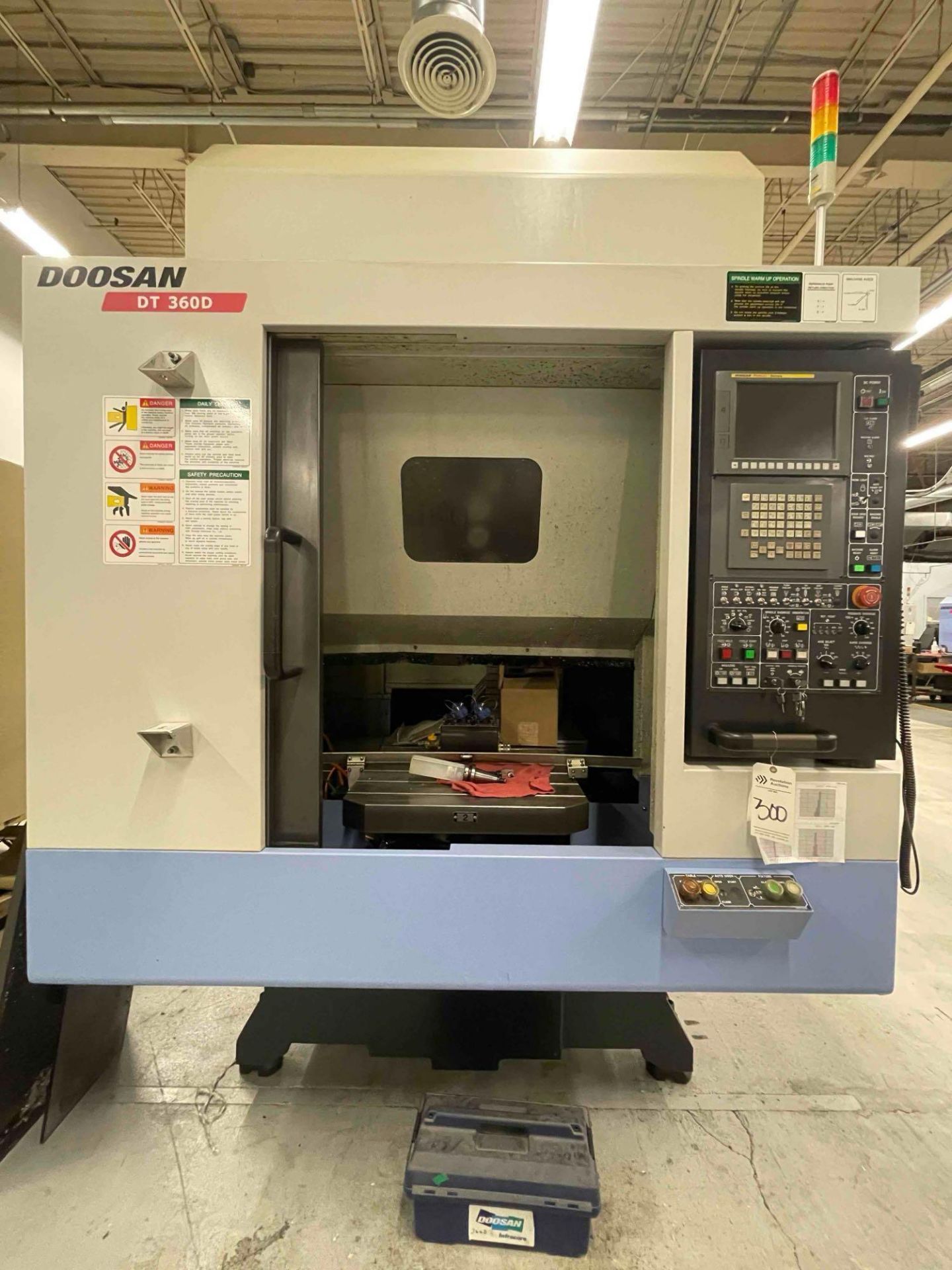 2013 DOOSAN DT-360D DUAL PALLET CNC VMC DRILL AND TAP