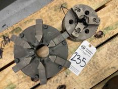 KITAGAWA B-205 POWER CHUCK & SIX JAW BUCK CHUCK