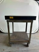 BLACK GRANITE SURFACE PLATE 24 X 36 WITH STAND