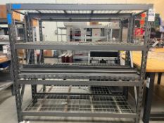 (3) GLADIATOR METAL STORAGE RACKS