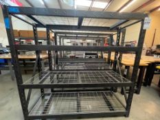 (2) GLADIATOR METAL STORAGE RACKS