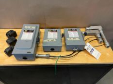LOT OF SQUARE D SAFETY SWITCHES AND STARTERS