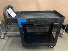 BLACK TOOL CART