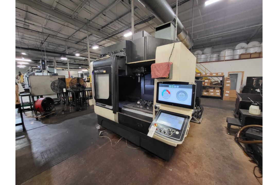 2015 DMG MORI NVX 5100/50 CNC VMC - THROUGH SPINDLE COOLANT - Image 4 of 13