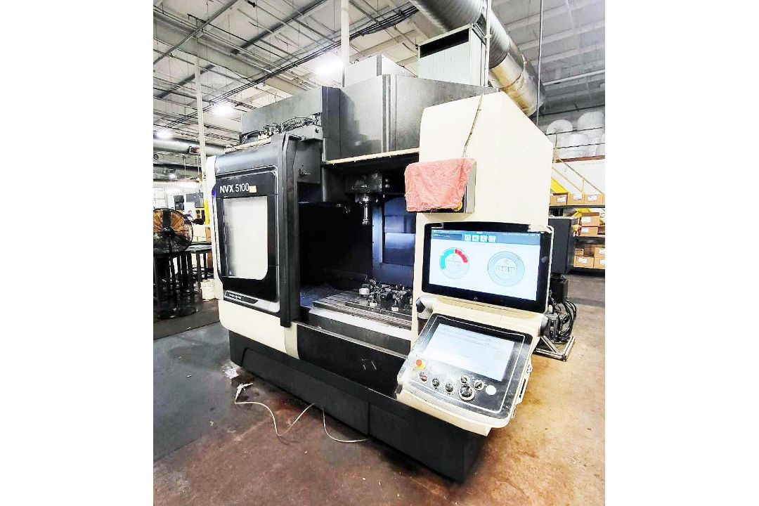 2015 DMG MORI NVX 5100/50 CNC VMC - THROUGH SPINDLE COOLANT - Image 2 of 13