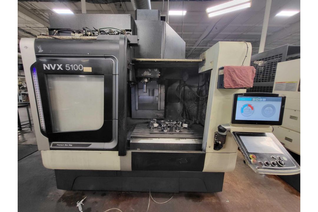 2015 DMG MORI NVX 5100/50 CNC VMC - THROUGH SPINDLE COOLANT - Image 1 of 13