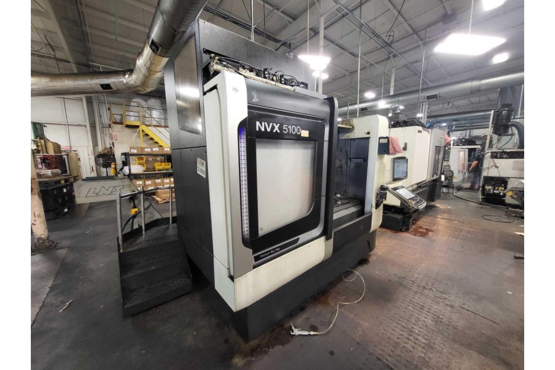 2015 DMG MORI NVX 5100/50 CNC VMC - THROUGH SPINDLE COOLANT - Image 5 of 13