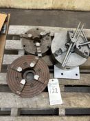(3) CHUCKS, 10 AND 8 INCH