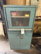 LISTA STORAGE CABINET LOADED WITH GRINDING AND ABRASIVE TOOLS