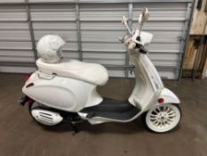 2022 VESPA SPRINT SPORT 50 VESPA SCOOTER, JUSTIN BIEBER EDITION