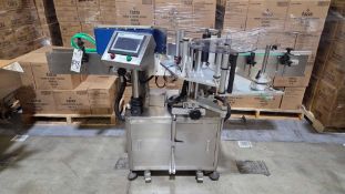 AUTOMATIC ROUND BOTTLE LABELING MACHINE #YQ-200