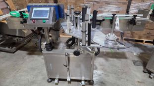 AUTOMATIC ROUND BOTTLE LABELING MACHINE #YQ-200