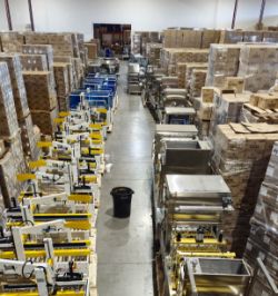 Packaging Equipment from Major Sanitizing Wipe & Cleaning Liquid Manufacturer