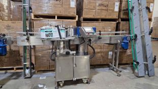 AUTOMATIC ROUND BOTTLE LABELING MACHINE #YQ-200