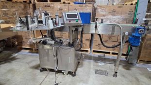 AUTOMATIC ROUND BOTTLE LABELING MACHINE #YQ-200