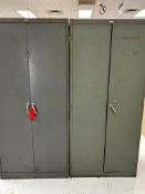 (2) STORAGE LOCKERS