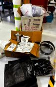 PPE GLOVES, MASKS AND ORGANIC VAPOR CARTRIDGES