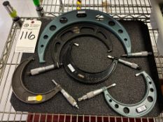 LOT OF OUTSIDE MICROMETERS
