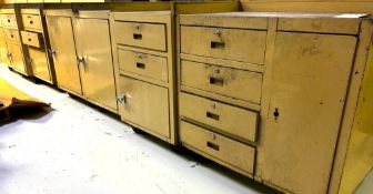 LOT OF STORAGE CABINETS