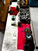 ASSORTED COLLETS AND GRINDING WHEELS