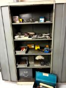 LARGE TOOL CABINET WITH TOOLING CONTENTS