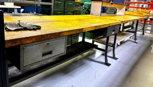 (3) WORKBENCHES