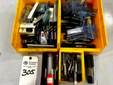 ASSORTED FINISHERS AND DRILL BITS