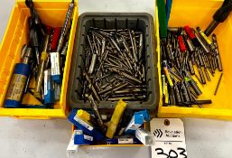 ASSORTED DRILL BITS