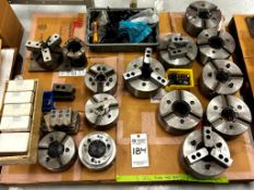 ASSORTED 3 JAW CHUCKS