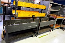 PIPE CARTS AND SHELF