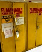 (2) FLAMMABLE STORAGE CABINETS
