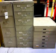 (3) STORAGE CABINETS