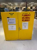 JUSTRITE FLAMMABLE LIQUID STORAGE CABINET