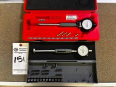 (2) DIAL BORE GAUGES
