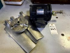 3-PHASE INDUCTION MOTOR AEVP-NM 1.5 HP WITH FAN BLADE ATTACHMENT