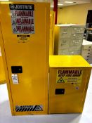 (2) FLAMMABLE STORAGE CABINETS