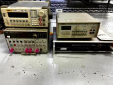 LOT OF WAVEFORM GENERATORS WITH DIGITAL OHMMETERS