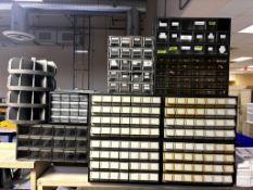 ASSORTED TOOLING STORAGE BINS AND CABINETS