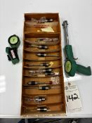 FEDERAL SNAP GAGE, BORE GAGE AND HEADS SET