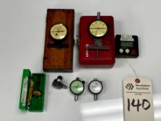 LOT OF DIAL INDICATORS, STARRETT AND MORE