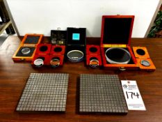 (2) LAPPING SURFACE PLATE AND OPTICAL FLATS