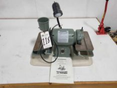 CENTRAL MACHINERY INDUSTRIAL 6 IN 1/2 HP CARBIDE BENCH TOP TOOL GRINDER